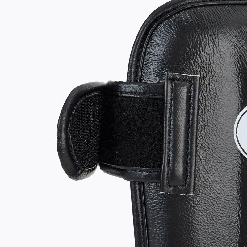 Windy Schienbeinschoner Leder, Schwarz 7