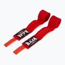 Raja Boxbandagen 4,5m Halbelastisch, Rot 2