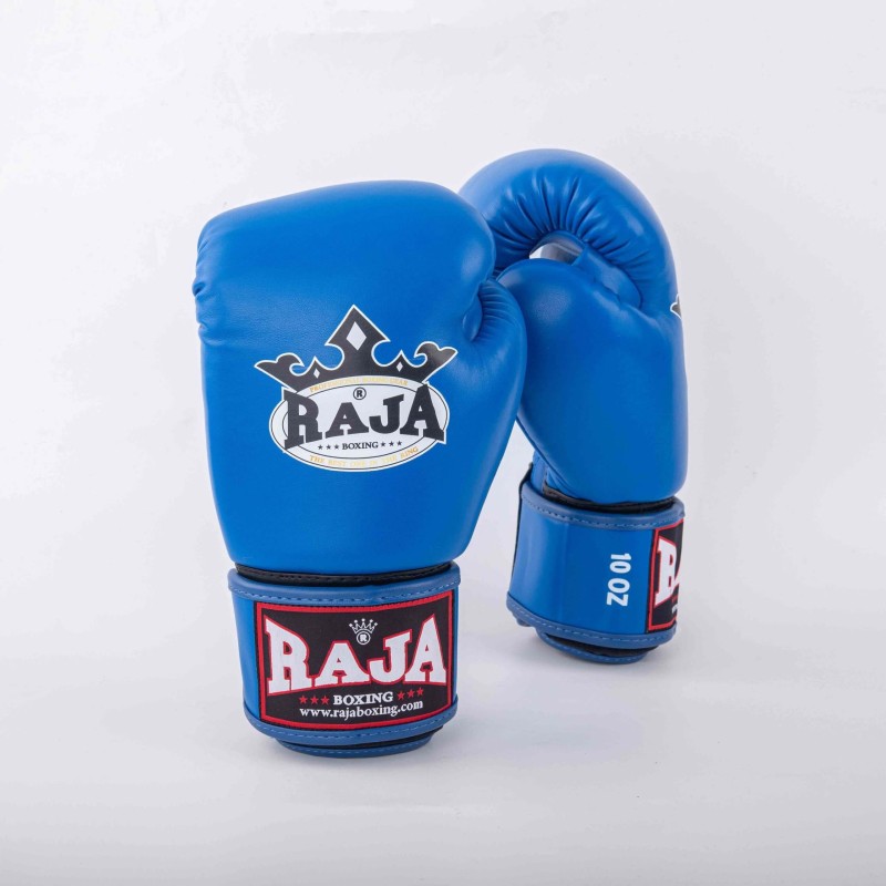 Raja Boxhandschuhe Standard Kunstleder, Blau 2