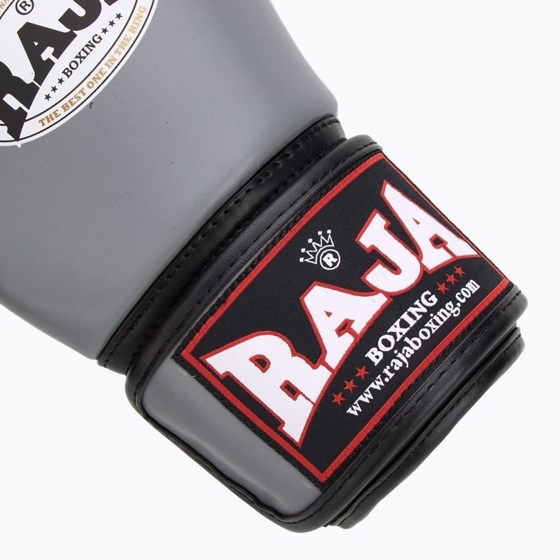 Raja Boxhandschuhe Standard Kunstleder, Grau 6