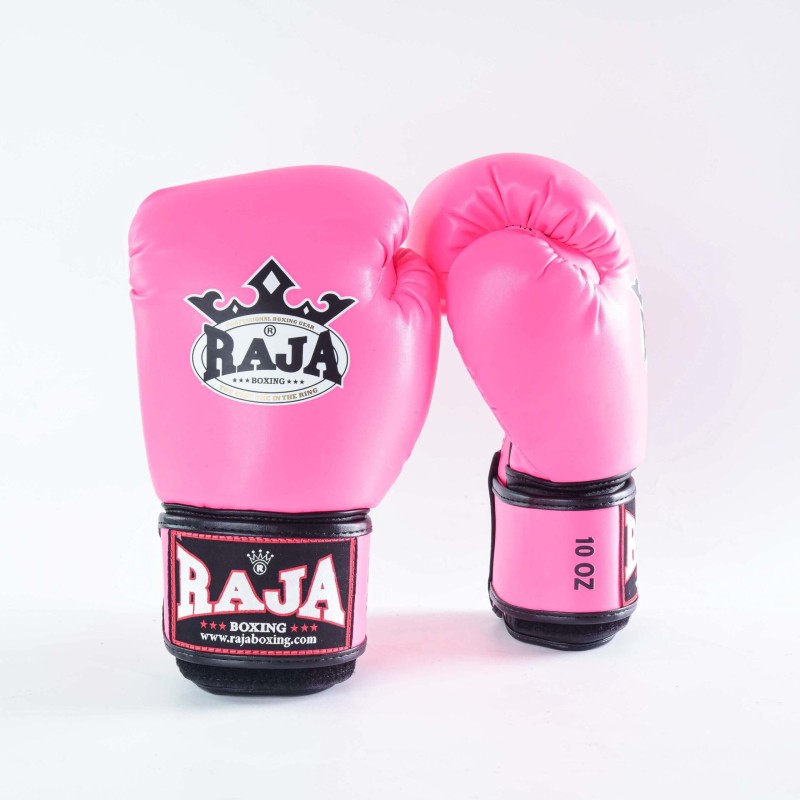 Raja Boxhandschuhe Standard Kunstleder, Pink 2