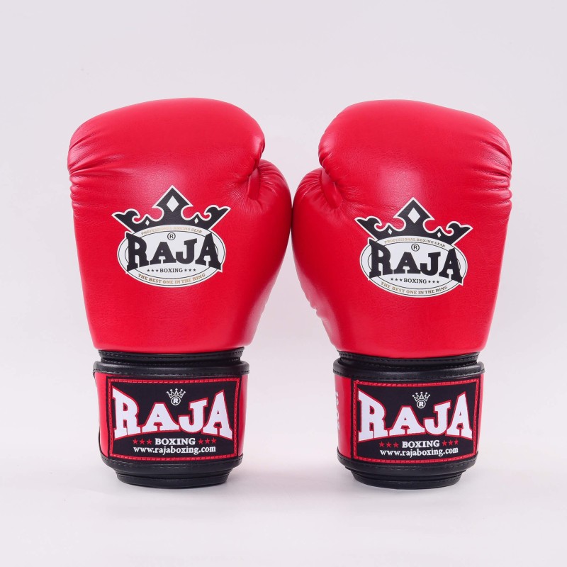 Raja Boxhandschuhe Standard Kunstleder, Rot 3
