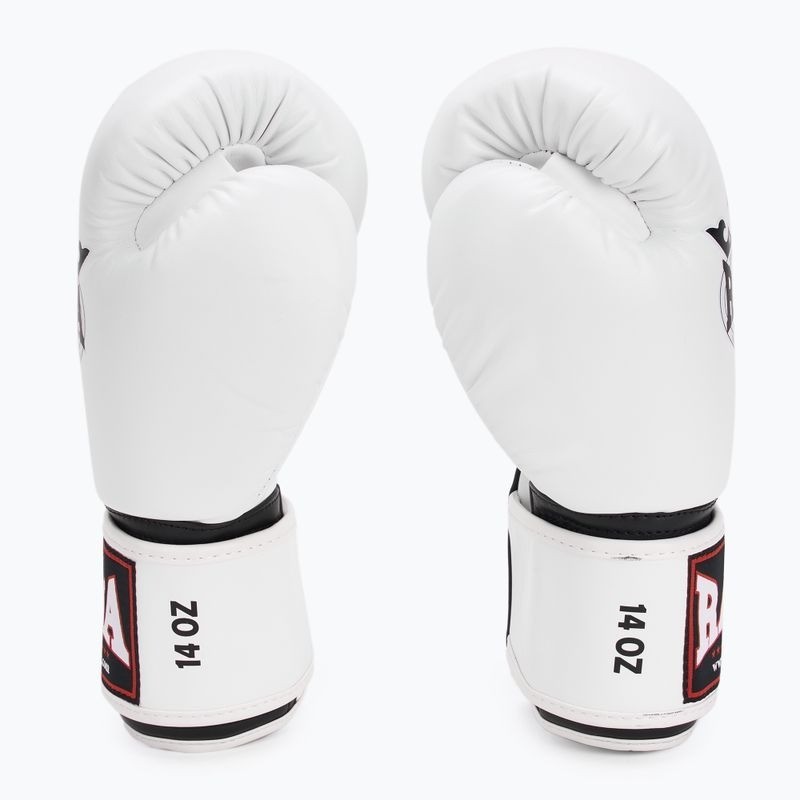Raja Boxhandschuhe Standard Kunstleder, Weiß 4