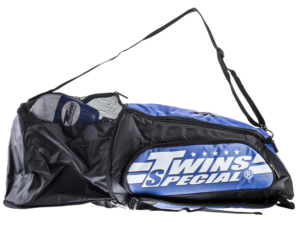 Twins Sporttasche-Rucksack CBBT2, Blau-Schwarz