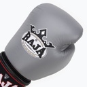Raja Boxhandschuhe Standard Leder, Grau 5