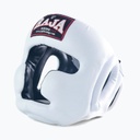 Raja Kopfschutz Leder, Weiß 2