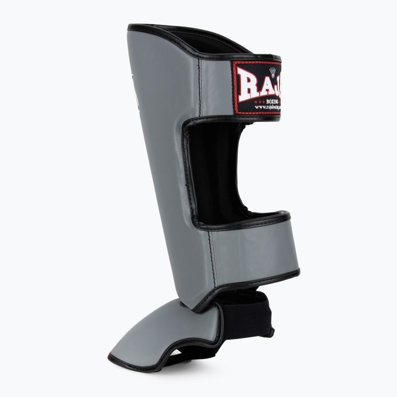 Raja Schienbeinschoner Kunstleder, Grau 3