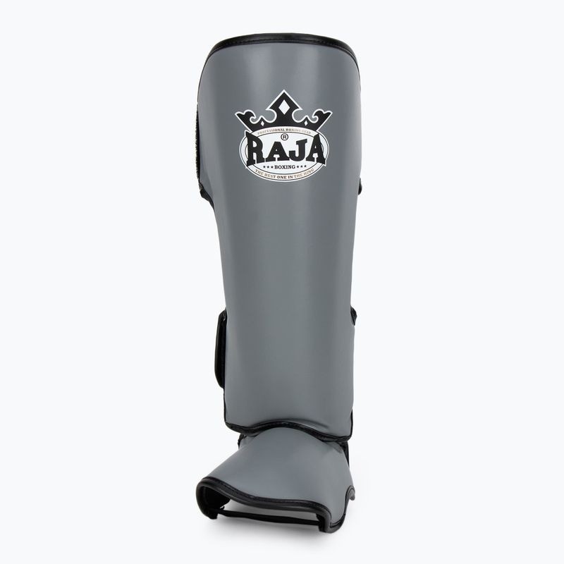 Raja Schienbeinschoner Kunstleder, Grau 4