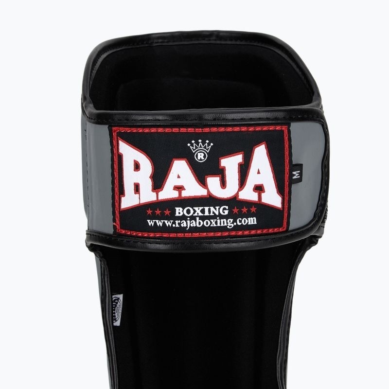 Raja Schienbeinschoner Kunstleder, Grau 6