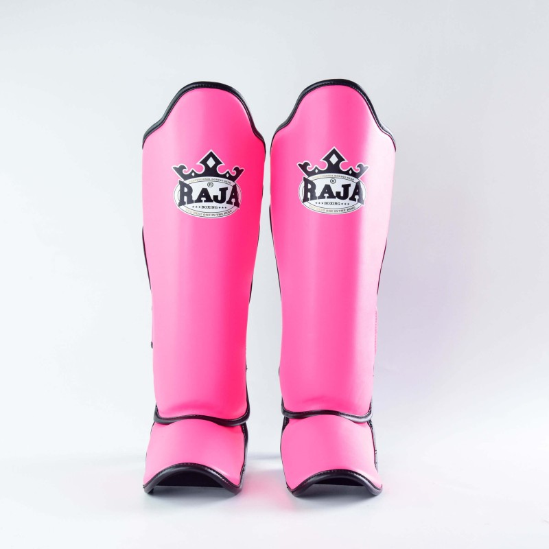 Raja Schienbeinschoner Kunstleder, Pink 2