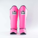 Raja Schienbeinschoner Kunstleder, Pink 2