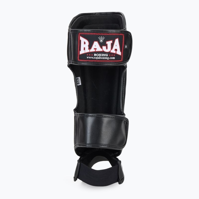 Raja Schienbeinschoner Kunstleder, Schwarz 5