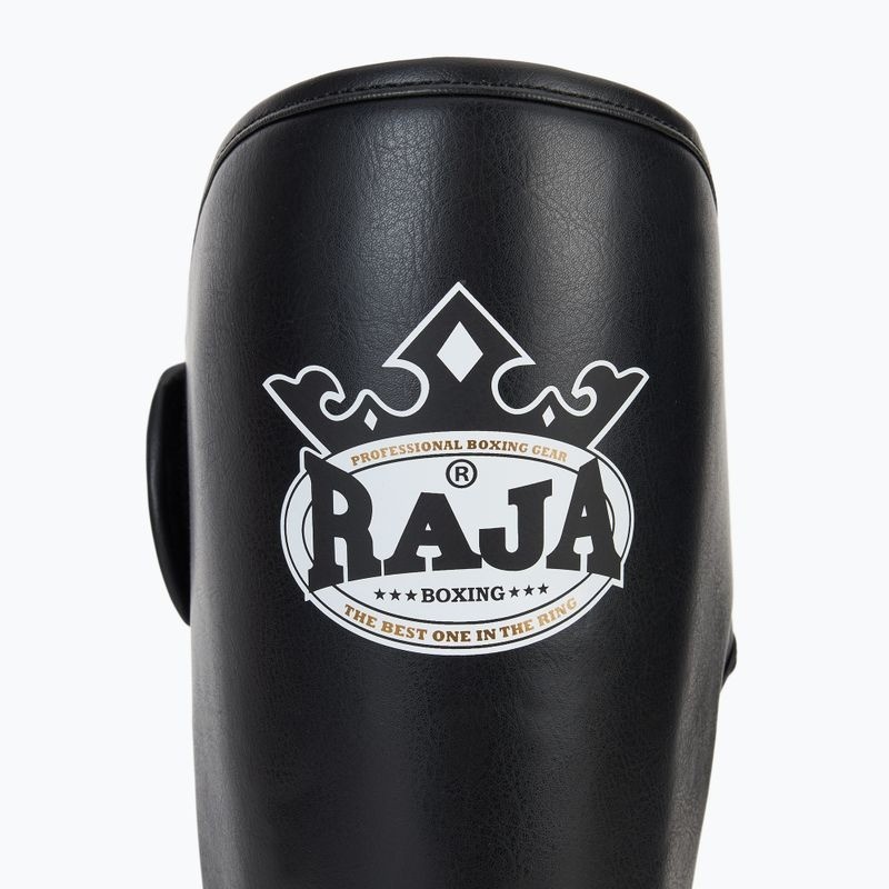 Raja Schienbeinschoner Kunstleder, Schwarz 6