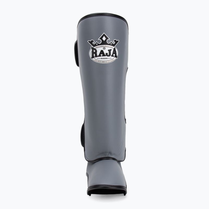 Raja Schienbeinschoner Leder, Grau 4