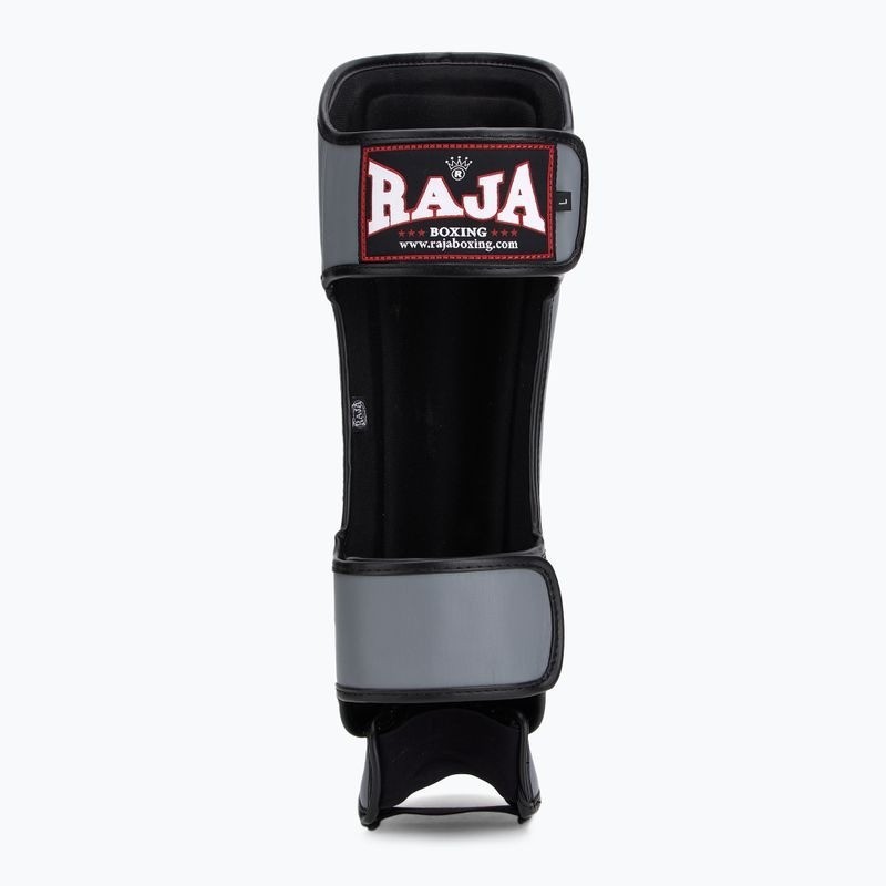 Raja Schienbeinschoner Leder, Grau 5