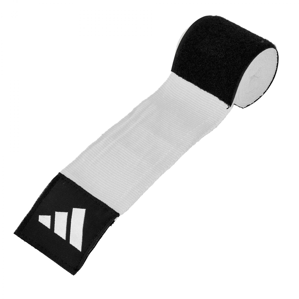 adidas Boxbandagen 4,5m Halbelastisch, Weiß
