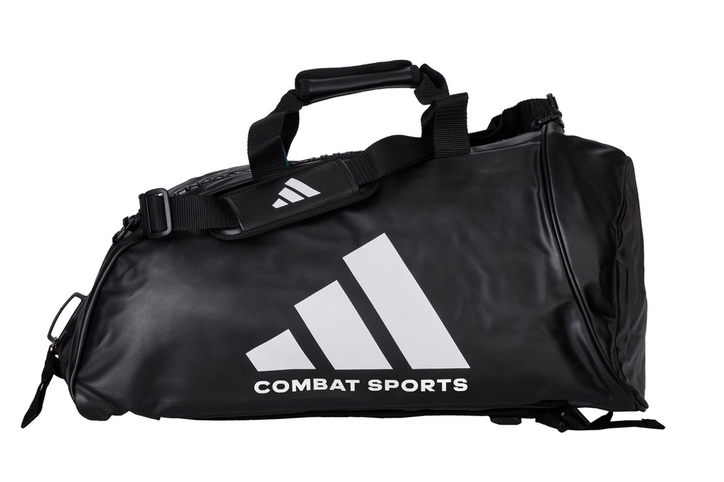 adidas Sporttasche/Rucksack COMBAT SPORTS 2in1 M PU, Schwarz-Weiss