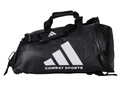 adidas Sporttasche/Rucksack COMBAT SPORTS 2in1 M PU, Schwarz-Weiss