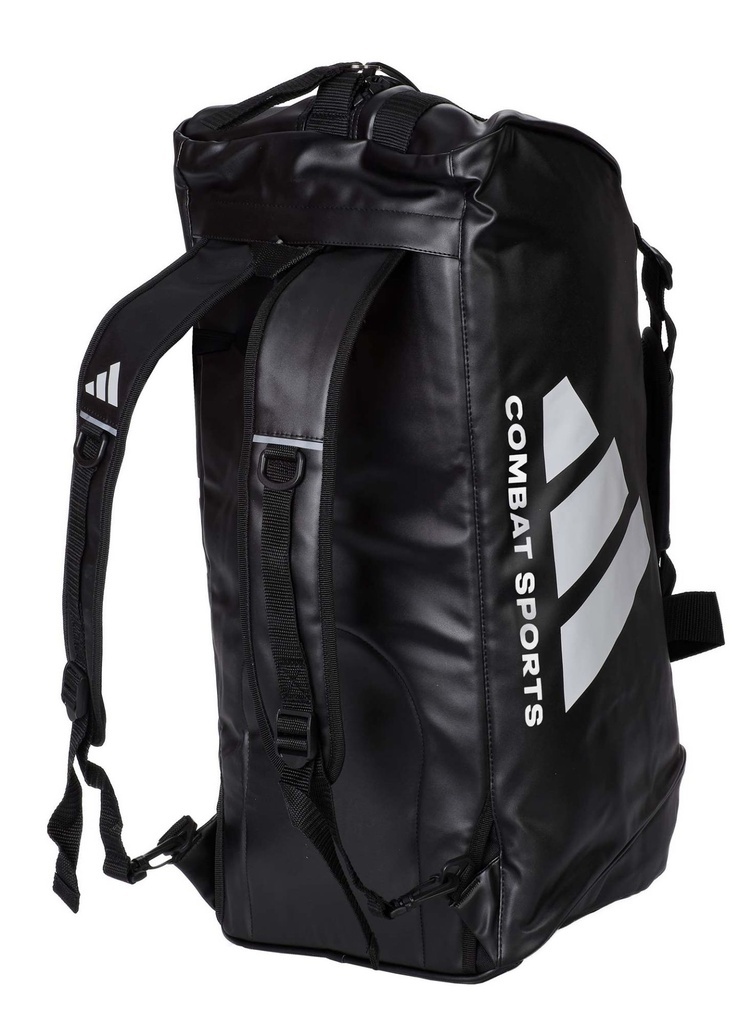 adidas Sporttasche/Rucksack COMBAT SPORTS 2in1 L PU, Schwarz-Weiss