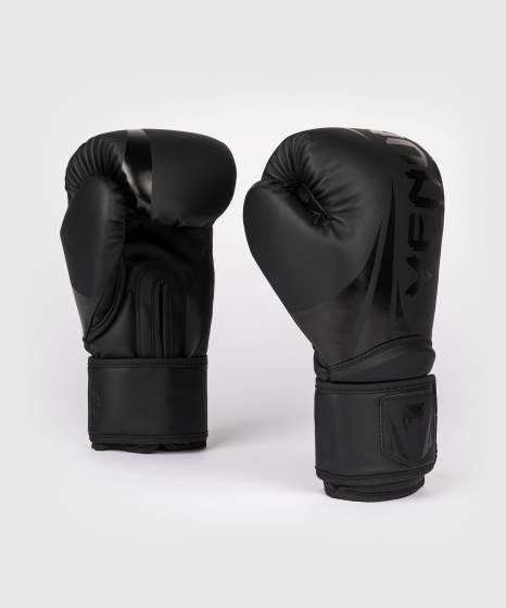 Venum Boxhandschuhe Challenger 2.5, Schwarz-Schwarz 2