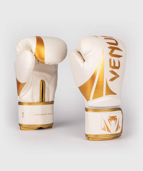 Venum Boxhandschuhe Challenger 2.5, Weiß-Gold 2