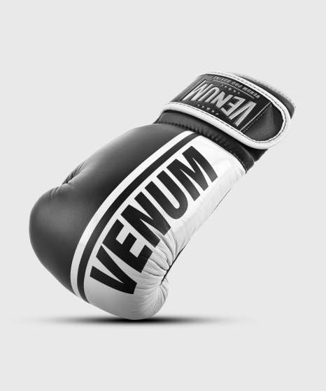 Venum Boxhandschuhe Shield Pro Fight, Schwarz-Weiß 2