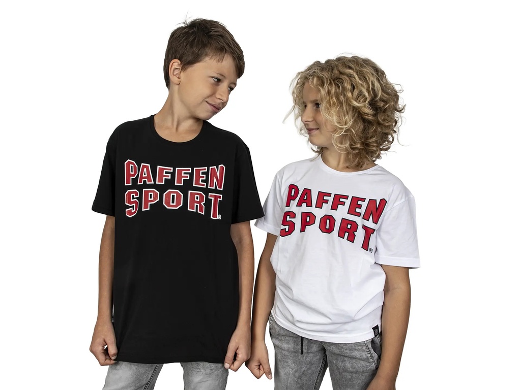 Paffen Sport T-Shirt Logo Basic Kids, Schwarz 4