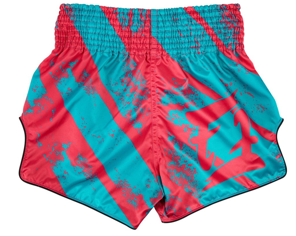 Fairtex Muay Thai Shorts BS1929, Blau-Rot 5