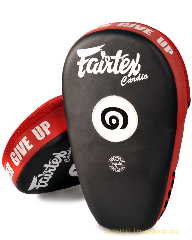 Fairtex Boxpratzen FMV12, Rot-Schwarz 2