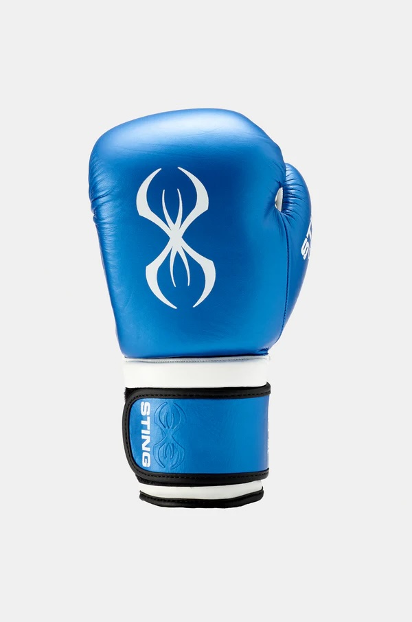 Sting Boxhandschuhe Armapro, Blau-Weiß 3