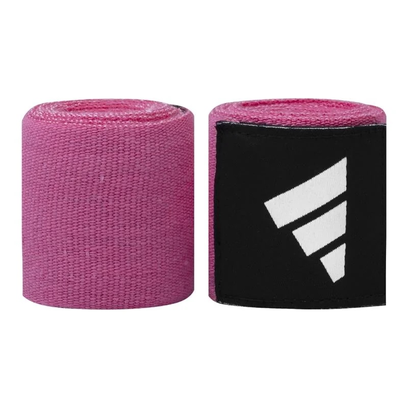 adidas Boxbandagen 3,5m Halbelastisch, Pink 3