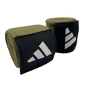 adidas Boxbandagen 4,5m Halbelastisch, Olivgrün 4
