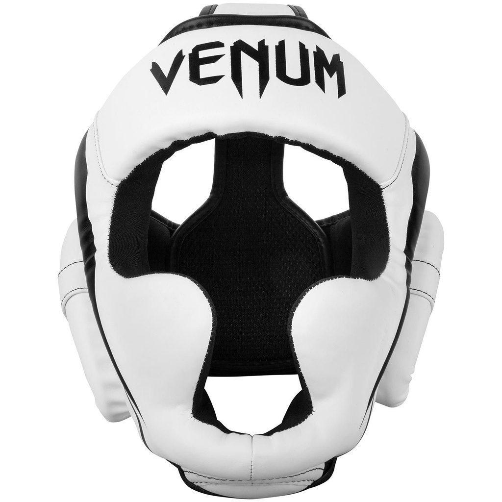 Venum Kopfschutz Elite, Weiß-Schwarz 2