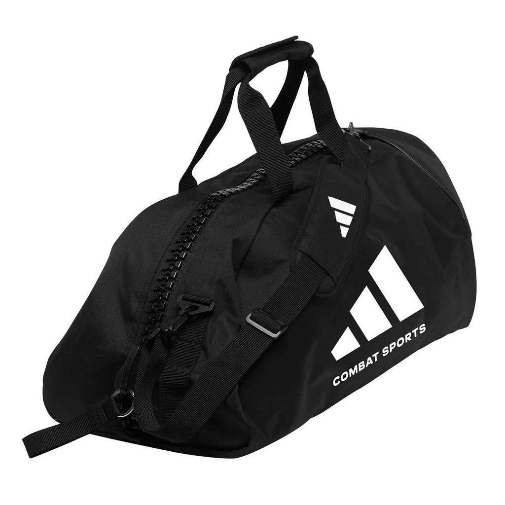 adidas Sporttasche/Rucksack COMBAT SPORTS 2in1 M Nylon, Schwarz-Weiss 3