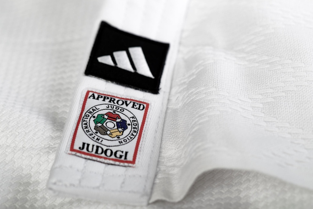 adidas Judo Anzug Champion III IJF Modell 2, Weiß
