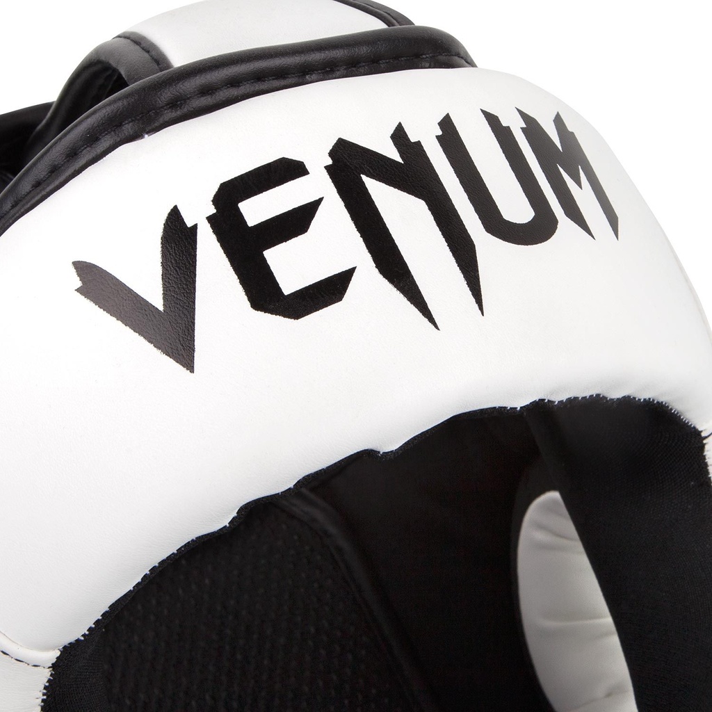Venum Kopfschutz Elite, Weiß-Schwarz 5