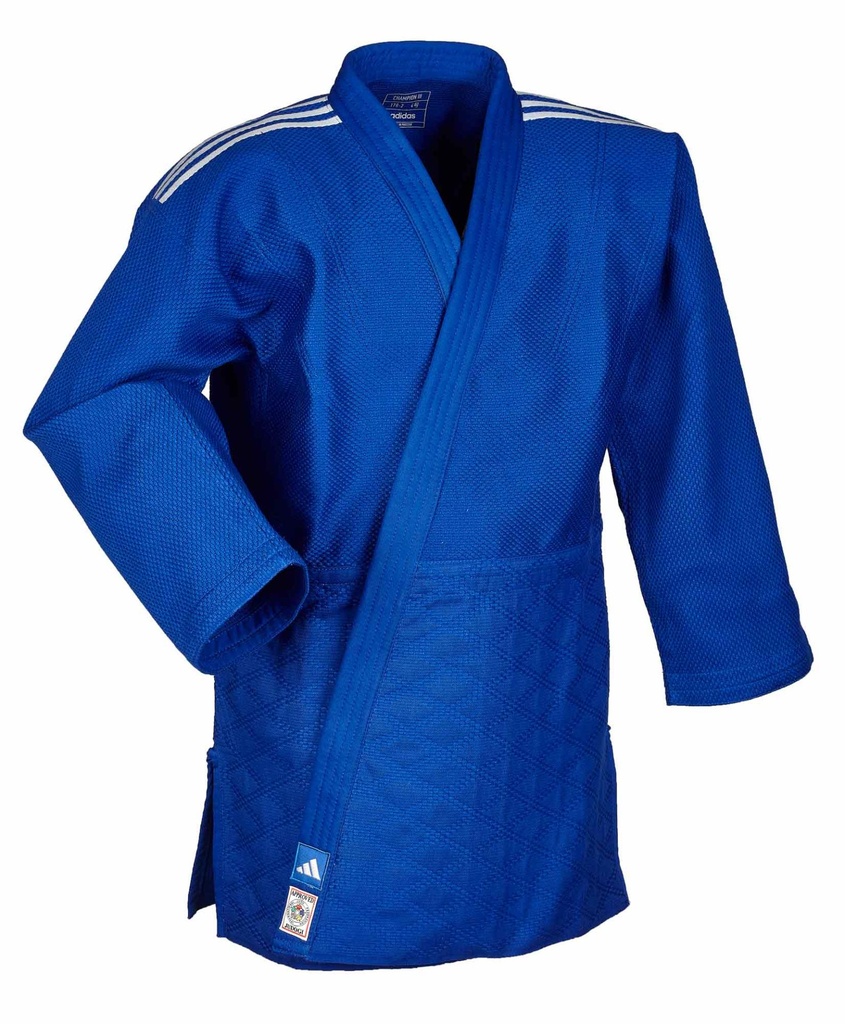 adidas Judo Anzug Champion III IJF Modell 2, Blau