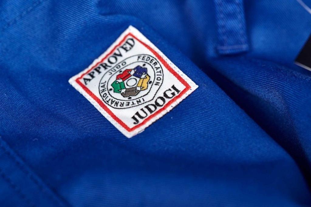 adidas Judo Anzug Champion III IJF Modell 2, Blau