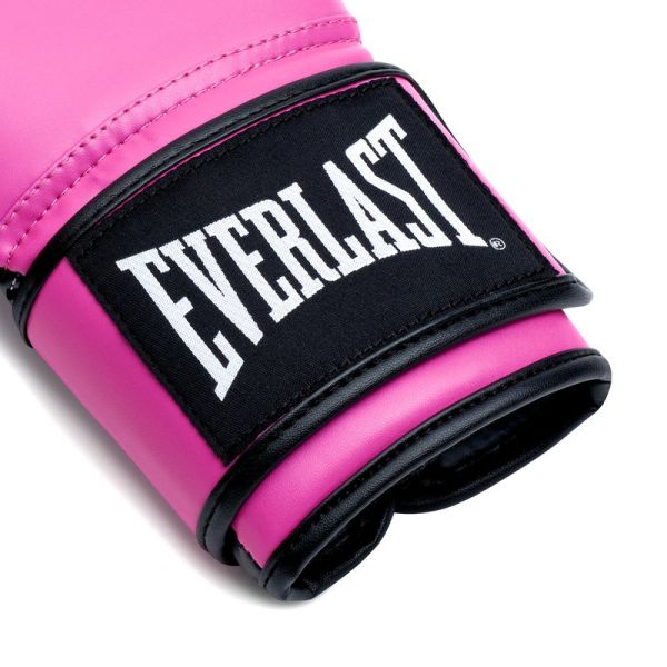 Everlast Boxhandschuhe Powerlock OG, Pink-Schwarz 5