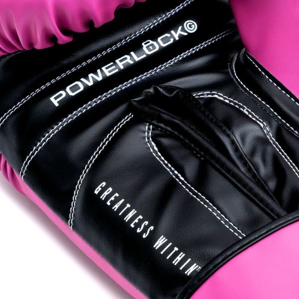 Everlast Boxhandschuhe Powerlock OG, Pink-Schwarz 6