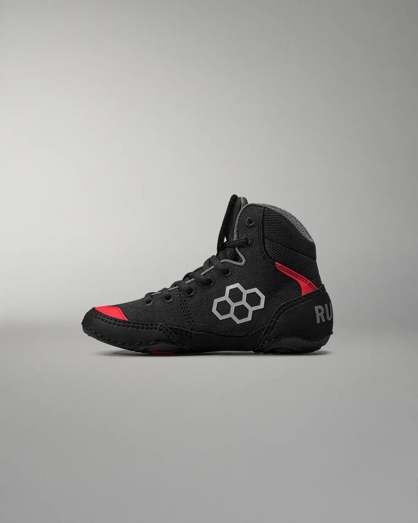 Rudis Ringerschuhe Colt 4.0 Live Wire, Schwarz-Rot 2