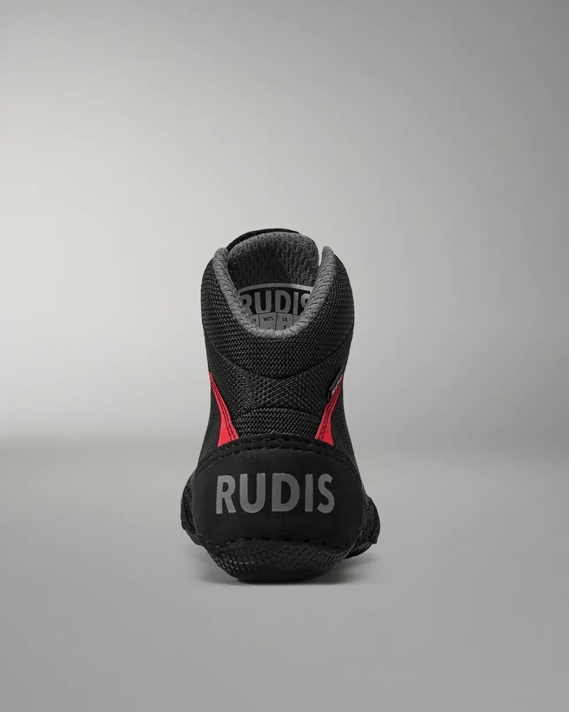 Rudis Ringerschuhe Colt 4.0 Live Wire, Schwarz-Rot 4