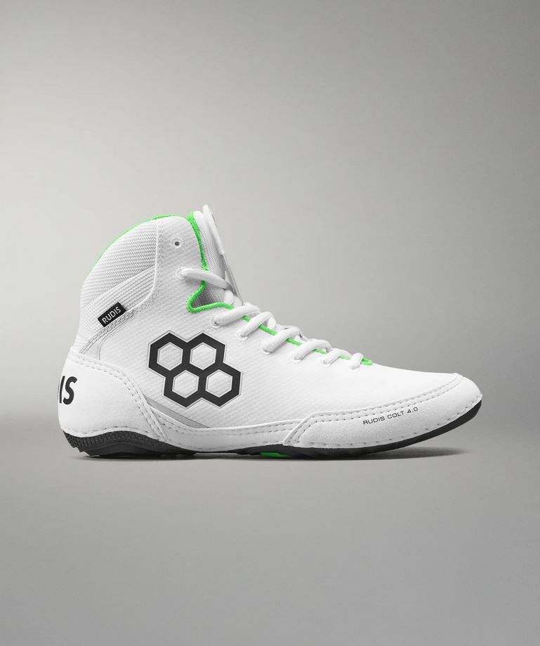 Rudis Ringerschuhe Colt 4.0 Neon Edge, Weiß 3