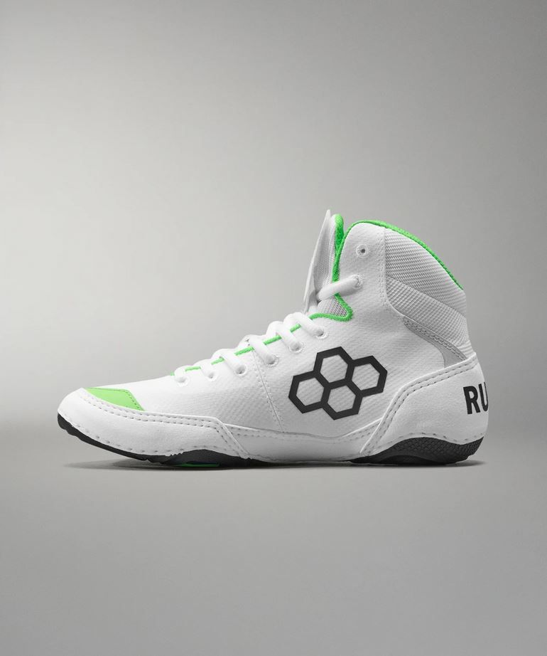 Rudis Ringerschuhe Colt 4.0 Neon Edge, Weiß 4