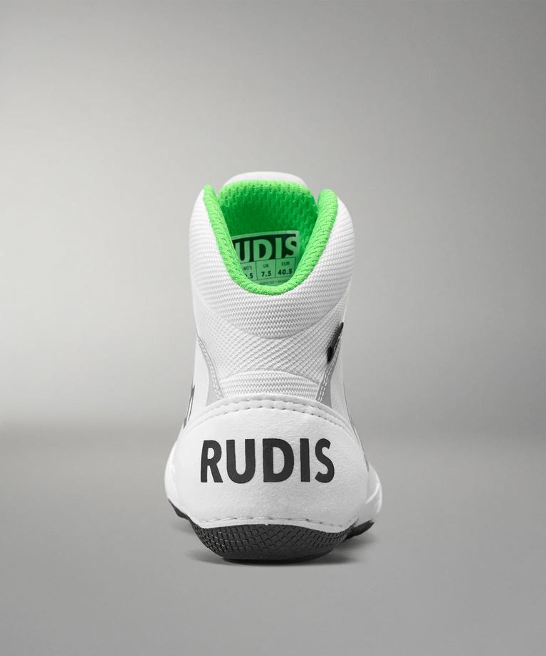 Rudis Ringerschuhe Colt 4.0 Neon Edge, Weiß 6