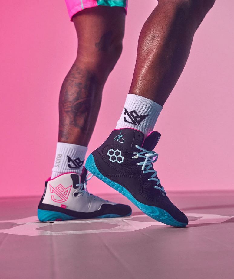 Rudis Ringerschuhe JB1 South Beach, Schwarz-Weiß 3