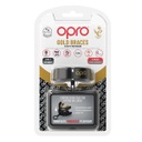Opro Mundschutz Gold Braces, Schwarz-Gold