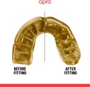 Opro Mundschutz Gold Grillz, Schwarz-Gold