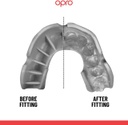 Opro Mundschutz Silver Grillz, Schwarz-Silber