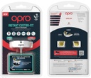Opro x UFC Mundschutz Instant Custom-Fit, Weiß-Gold 2